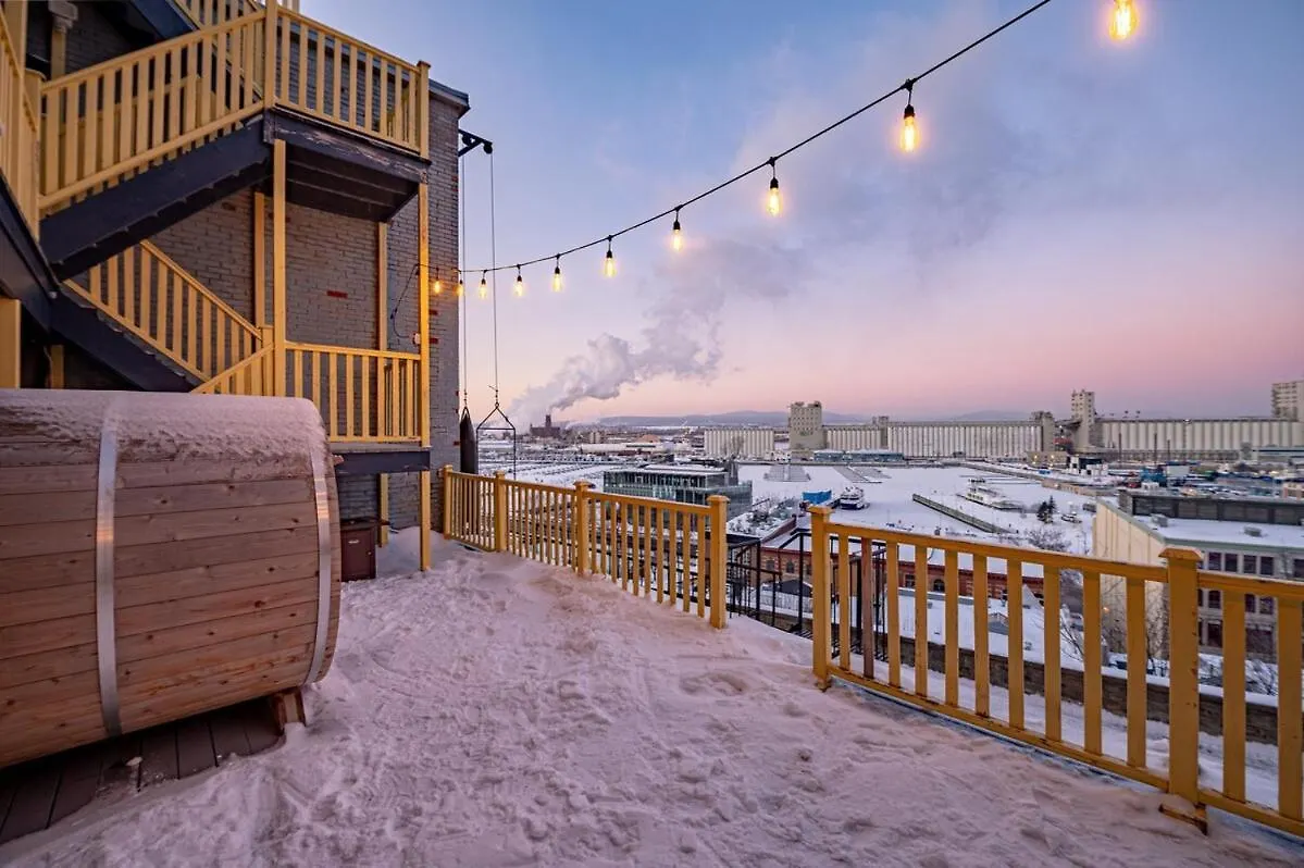 퀘벡 North House - Des Remparts- 2-Bed With Great Views, Terrace 아파트 캐나다