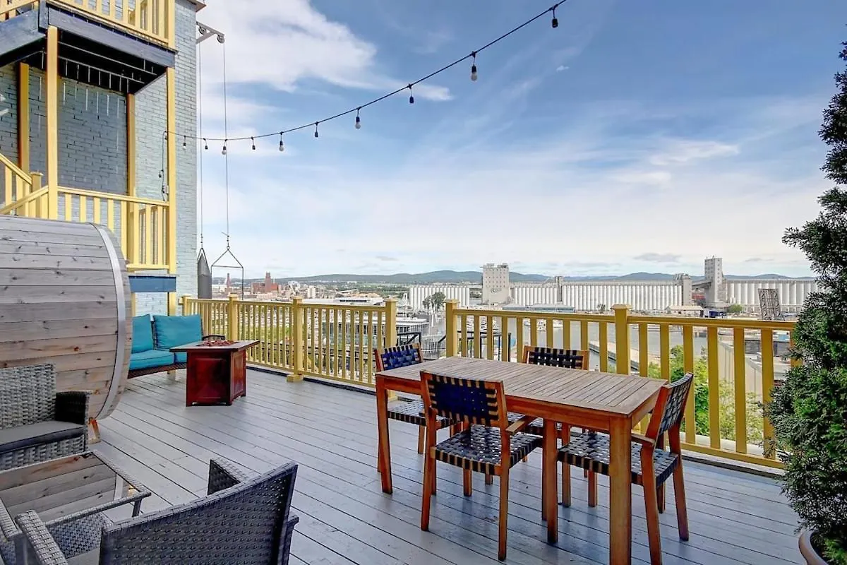 North House - Des Remparts- 2-Bed With Great Views, Terrace Apartment Quebec City
